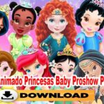 Convite Animado Princesas Baby Proshow Producer