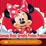 Convite Animado Minnie Vermelha Proshow
